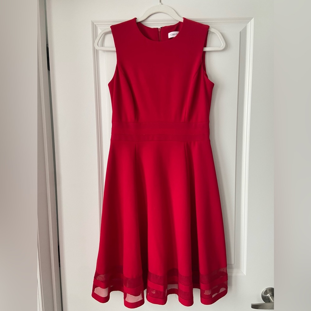 Calvin Klein Red Dress